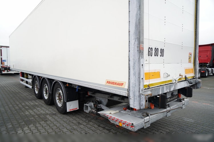 Fruehauf / KONTENER / KOFFER / ROLETA / WINDA DOHALLNDIA / OŚ PODOSZONA / SAF / MOCNA PODŁOGA zdjęcie 11