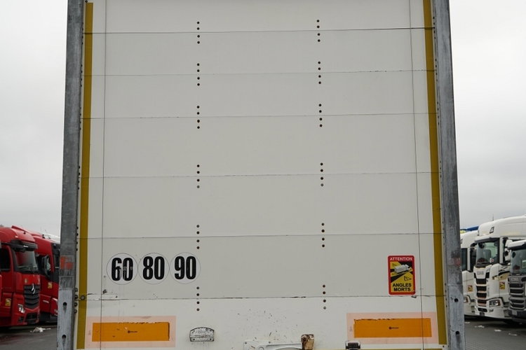 Fruehauf / KONTENER / KOFFER / ROLETA / WINDA DOHALLNDIA / OŚ PODOSZONA / SAF / MOCNA PODŁOGA zdjęcie 12