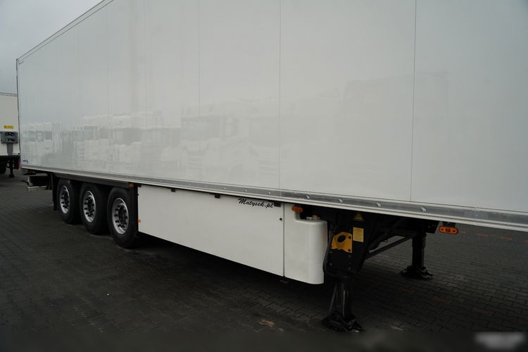 SCHMITZ / CHŁODNIA / THERMO KING  / HAKÓWKA / OŚ PODNOSZONA / KOSZ NA PALETY zdjęcie 9