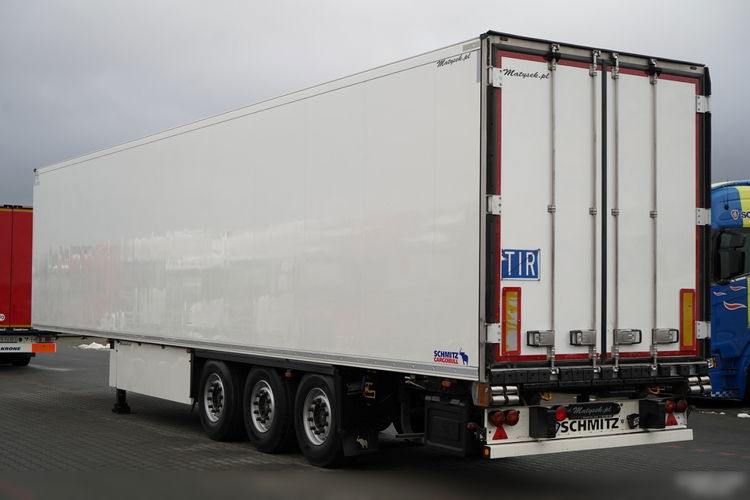 SCHMITZ / CHŁODNIA / THERMO KING  / HAKÓWKA / OŚ PODNOSZONA / KOSZ NA PALETY zdjęcie 4