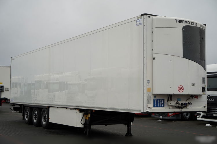 SCHMITZ / CHŁODNIA / THERMO KING  / HAKÓWKA / OŚ PODNOSZONA / KOSZ NA PALETY zdjęcie 8