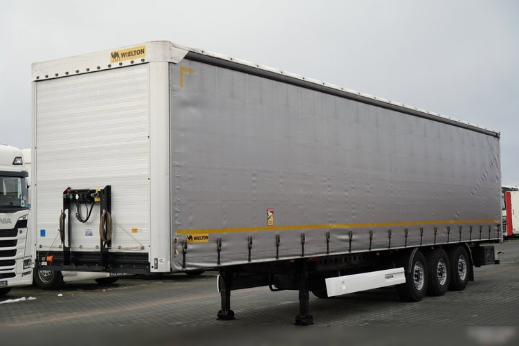 Wielton / FIRANKA / STANDARD / OŚ PODNOSZONA / PLANDEKA ZBROJONA zdjęcie 3