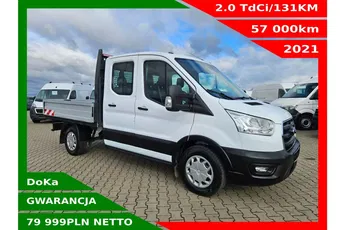 Ford transit DoKa 7 osób 79999zł NETTO 2.0TdCi/131KM