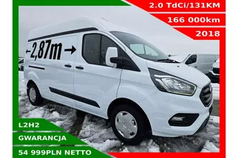 Ford transit-custom L2H2 54999zł NETTO 2.0TdCi/131KM
