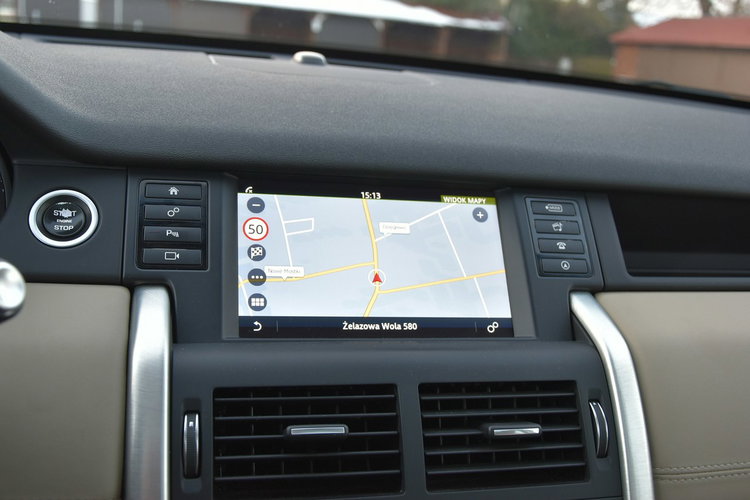 Land Rover Discovery Sport HSE 2.0 BENZYNA 241KM XI.2016r. SALON 4x4 7os. Skóra Kamera Panorama zdjęcie 34