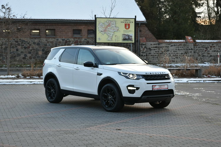 Land Rover Discovery Sport HSE 2.0 BENZYNA 241KM XI.2016r. SALON 4x4 7os. Skóra Kamera Panorama zdjęcie 9