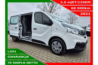 Fiat Talento Long 79900zł NETTO Brygadówka 6 osób 2.0 mJET/120KM
