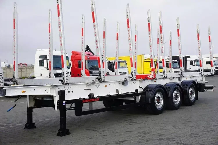 Schwarzmuller / KŁONICOWA / DO DREWNA / WAGA 5 700 KG / OŚ PODNOSZONA zdjęcie 12