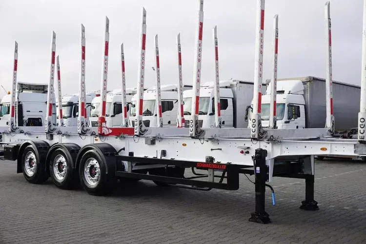 Schwarzmuller / KŁONICOWA / DO DREWNA / WAGA 5 700 KG / OŚ PODNOSZONA zdjęcie 13