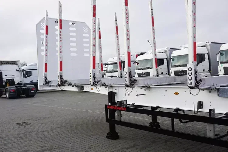 Schwarzmuller / KŁONICOWA / DO DREWNA / WAGA 5 700 KG / OŚ PODNOSZONA zdjęcie 14