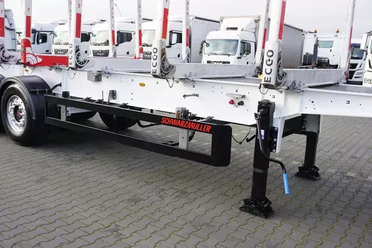 Schwarzmuller / KŁONICOWA / DO DREWNA / WAGA 5 700 KG / OŚ PODNOSZONA zdjęcie 17