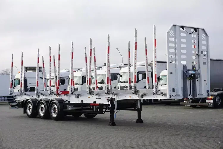 Schwarzmuller / KŁONICOWA / DO DREWNA / WAGA 5 700 KG / OŚ PODNOSZONA zdjęcie 2