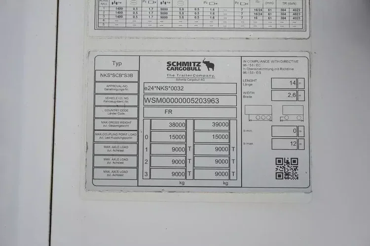 Schmitz CHŁODNIA / CARRIER 1950 / MULTITEMPERATURA / OŚ PODNOSZONA zdjęcie 11