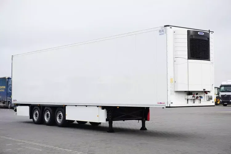 Schmitz CHŁODNIA / CARRIER 1950 / MULTITEMPERATURA / OŚ PODNOSZONA zdjęcie 2