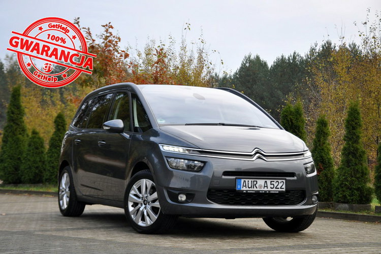 Citroen C4 Grand Picasso 1.6HDI(116KM) Led Navi 7-Foteli Chrom Welur Keyless Go Alu 17"ASO zdjęcie 1