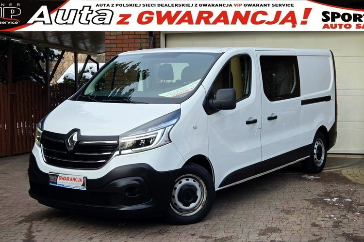 Renault Trafic 2.0 dci 120KM 6 OSÓB L2H1, I WŁ, Salon PL, LED, , F.vat- 67900 netto zdjęcie 1
