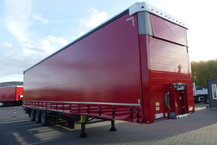 Schmitz FIRANKA / VARIOS / IDEALNY STAN / OŚ PODNOSZONA / zdjęcie 11