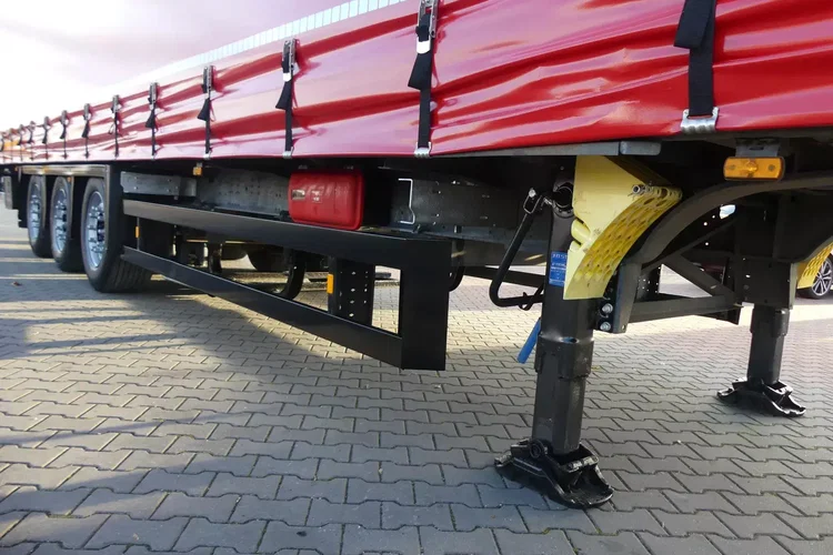 Schmitz FIRANKA / VARIOS / IDEALNY STAN / OŚ PODNOSZONA / zdjęcie 13