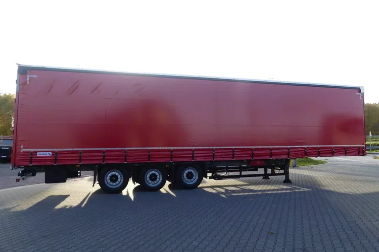 Schmitz FIRANKA / VARIOS / IDEALNY STAN / OŚ PODNOSZONA / zdjęcie 8