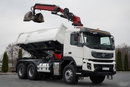 Volvo FMX 380 / 6x4 / WYWROTKA + HDS HMF 1820 K2 / HYDROBURTA / STEROWANIE RADIOWE / CHWYTAK / ROTATOR / EURO 6  zdjęcie 12