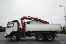 Volvo FMX 380 / 6x4 / WYWROTKA + HDS HMF 1820 K2 / HYDROBURTA / STEROWANIE RADIOWE / CHWYTAK / ROTATOR / EURO 6  zdjęcie 14