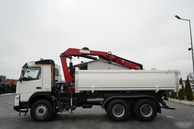 Volvo FMX 380 / 6x4 / WYWROTKA + HDS HMF 1820 K2 / HYDROBURTA / STEROWANIE RADIOWE / CHWYTAK / ROTATOR / EURO 6  zdjęcie 14