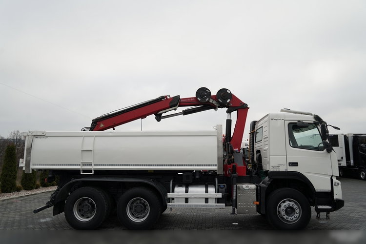 Volvo FMX 380 / 6x4 / WYWROTKA + HDS HMF 1820 K2 / HYDROBURTA / STEROWANIE RADIOWE / CHWYTAK / ROTATOR / EURO 6  zdjęcie 17