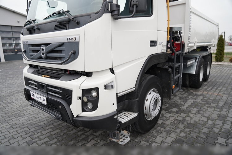 Volvo FMX 380 / 6x4 / WYWROTKA + HDS HMF 1820 K2 / HYDROBURTA / STEROWANIE RADIOWE / CHWYTAK / ROTATOR / EURO 6  zdjęcie 21