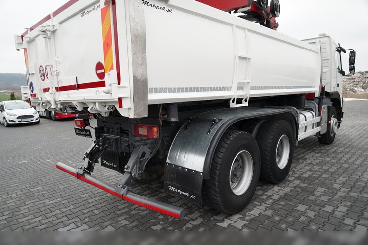 Volvo FMX 380 / 6x4 / WYWROTKA + HDS HMF 1820 K2 / HYDROBURTA / STEROWANIE RADIOWE / CHWYTAK / ROTATOR / EURO 6  zdjęcie 26