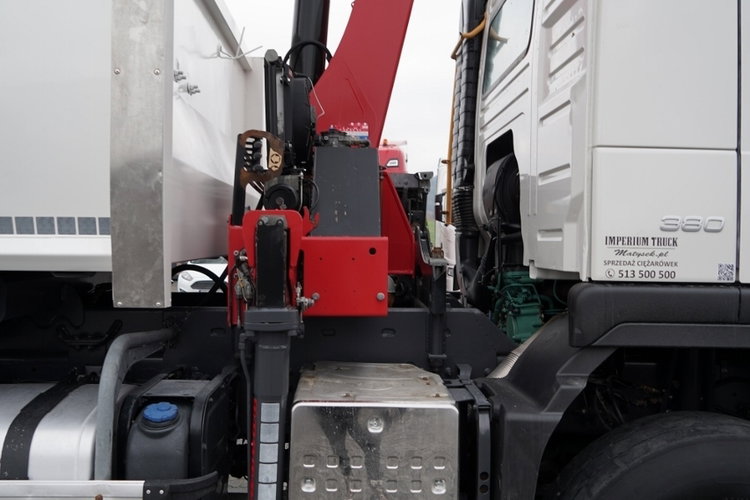 Volvo FMX 380 / 6x4 / WYWROTKA + HDS HMF 1820 K2 / HYDROBURTA / STEROWANIE RADIOWE / CHWYTAK / ROTATOR / EURO 6  zdjęcie 28