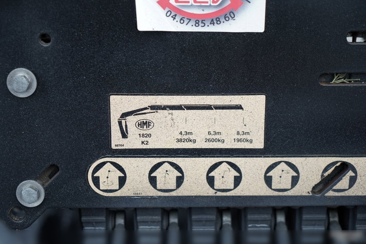 Volvo FMX 380 / 6x4 / WYWROTKA + HDS HMF 1820 K2 / HYDROBURTA / STEROWANIE RADIOWE / CHWYTAK / ROTATOR / EURO 6  zdjęcie 31