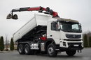 Volvo FMX 380 / 6x4 / WYWROTKA + HDS HMF 1820 K2 / HYDROBURTA / STEROWANIE RADIOWE / CHWYTAK / ROTATOR / EURO 6  zdjęcie 6