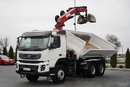 Volvo FMX 380 / 6x4 / WYWROTKA + HDS HMF 1820 K2 / HYDROBURTA / STEROWANIE RADIOWE / CHWYTAK / ROTATOR / EURO 6  zdjęcie 7