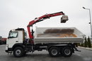 Volvo FMX 380 / 6x4 / WYWROTKA + HDS HMF 1820 K2 / HYDROBURTA / STEROWANIE RADIOWE / CHWYTAK / ROTATOR / EURO 6  zdjęcie 8