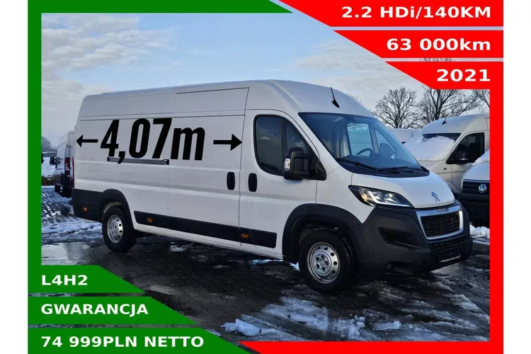 Peugeot boxer L4H2 74999zł NETTO 2.2HDi/140KM zdjęcie 1