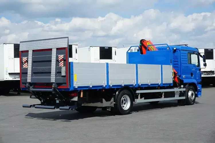 MAN TGM / 18.290 / SKRZYNIOWY + HDS + WINDA / PALFINGER PK 12002 / WYSIĘG 10 M zdjęcie 6