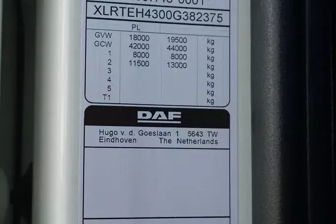DAF 106 / 480 / EURO 6 / ACC / SUPER SPACE CAB zdjęcie 11