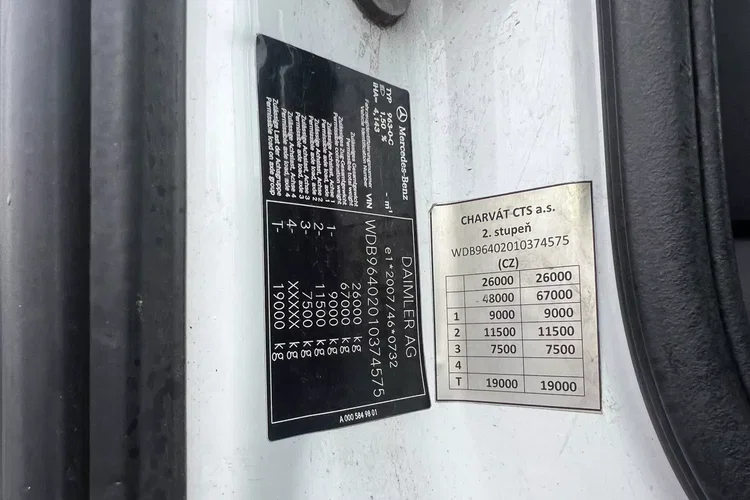 Mercedes AROCS 2546L 6x2 HAKOWIEC+HDS zdjęcie 9