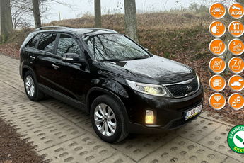 Kia Sorento 2.0crdi 185 KM ledy bi xenon skóry asystenci 7 os. Kamera Navi gwaranc