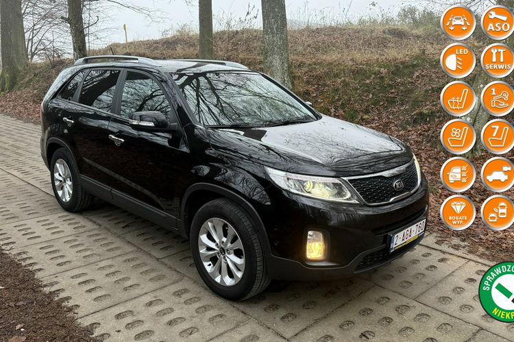 Kia Sorento 2.0crdi 185 KM ledy bi xenon skóry asystenci 7 os. Kamera Navi gwaranc zdjęcie 1
