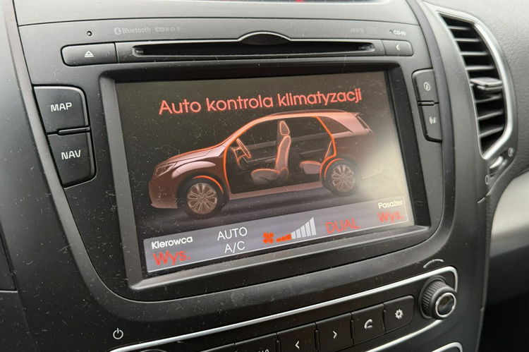 Kia Sorento 2.0crdi 185 KM ledy bi xenon skóry asystenci 7 os. Kamera Navi gwaranc zdjęcie 36