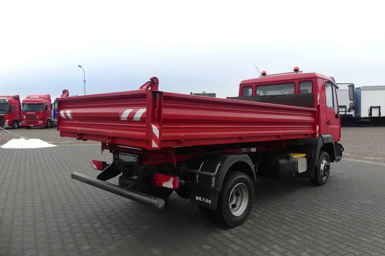 MAN LE 8.180 / 3- STRONNA WYWROTKA / BLOKADA MOSTU / zdjęcie 15