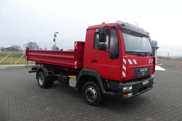 MAN LE 8.180 / 3- STRONNA WYWROTKA / BLOKADA MOSTU / zdjęcie 17