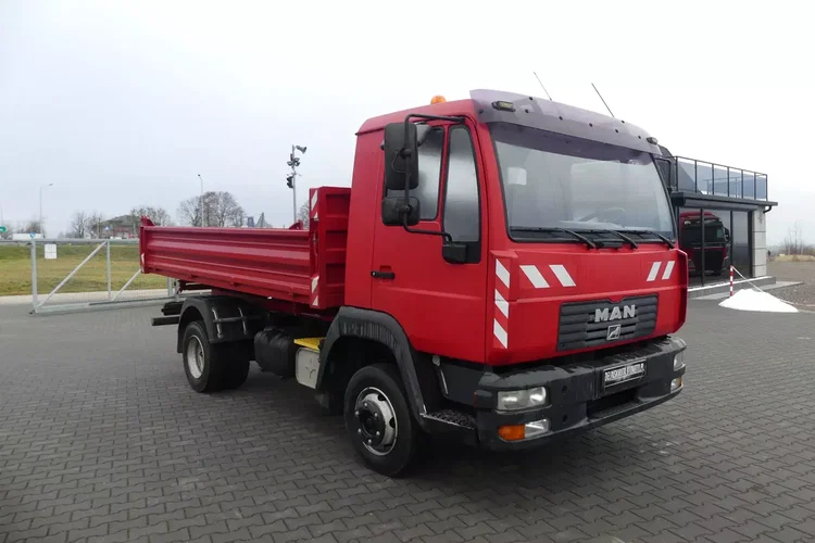 MAN LE 8.180 / 3- STRONNA WYWROTKA / BLOKADA MOSTU / zdjęcie 18