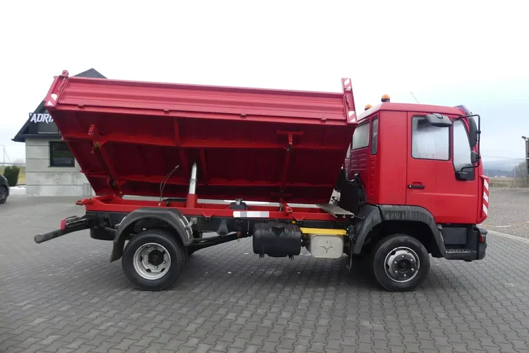 MAN LE 8.180 / 3- STRONNA WYWROTKA / BLOKADA MOSTU / zdjęcie 6