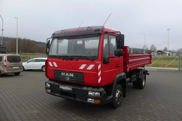 MAN LE 8.180 / 3- STRONNA WYWROTKA / BLOKADA MOSTU / zdjęcie 8