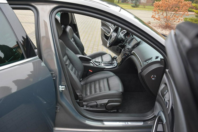 Opel Insignia Skóry bi-Xenon Led Wentylacja BLIS Virtual Navi Kamera Pamiec Alu18" zdjęcie 17