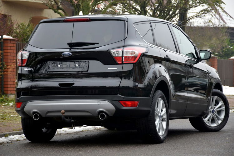 Ford Kuga Czarna Zarejestrowana Titanium 1.5i 150KM 111tys.km Serwis Navi Skóra zdjęcie 13
