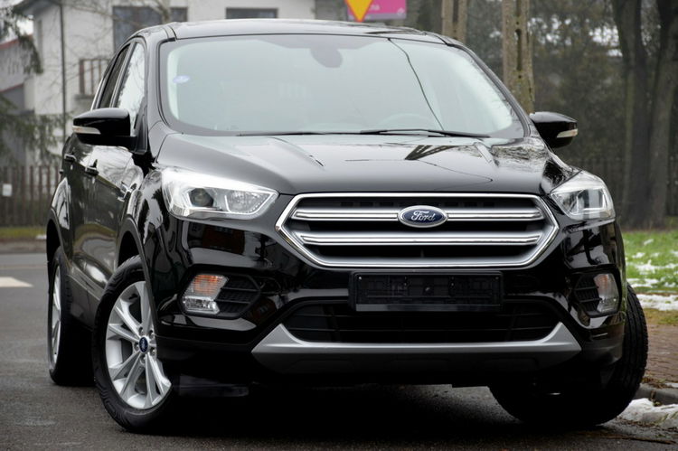 Ford Kuga Czarna Zarejestrowana Titanium 1.5i 150KM 111tys.km Serwis Navi Skóra zdjęcie 16
