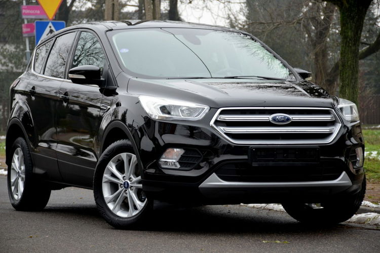 Ford Kuga Czarna Zarejestrowana Titanium 1.5i 150KM 111tys.km Serwis Navi Skóra zdjęcie 17